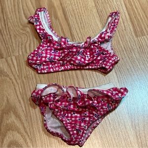 Vintage Pacific Connections two piece swimsuit‎ 2T